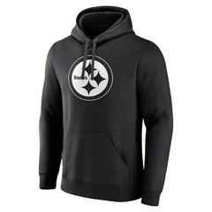 Pittsburgh Steelers Personalized Name & Number Pullover Hoodie Black