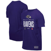 Baltimore Ravens New Era 2025 NFL Training Camp T-Shirt Purple