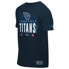 Tennessee Titans New Era 2025 NFL Training Camp T-Shirt Navy