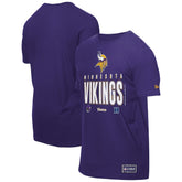 Minnesota Vikings New Era 2025 NFL Training Camp T-Shirt Purple