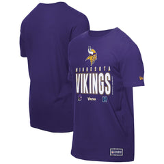 Minnesota Vikings New Era 2025 NFL Training Camp T-Shirt Purple