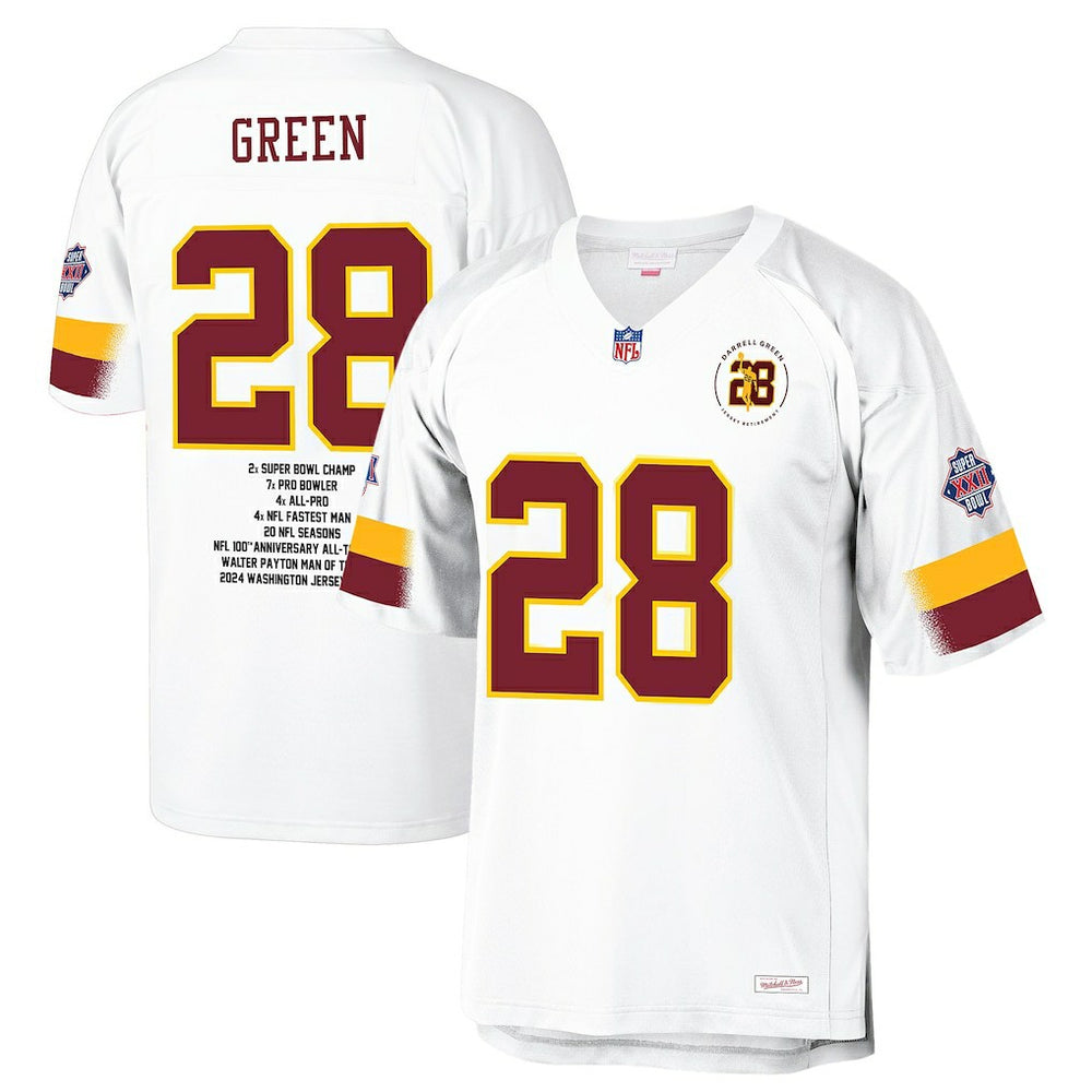 NFL Darrell Green Washington Commanders Fashion Jersey - White outlet