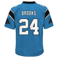 NFL Jonathon Brooks Carolina Panthers Youth Game Jersey - Blue