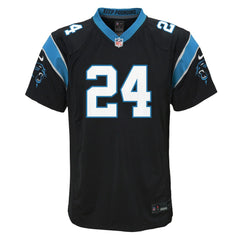 NFL Jonathon Brooks Carolina Panthers Youth Game Jersey - Black