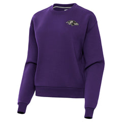 Baltimore Ravens Antigua Women's Victory Pullover Sweatshirt Purple