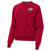 Tampa Bay Buccaneers Antigua Women's Victory Pullover Sweatshirt Red