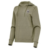Minnesota Vikings Antigua Women's Justice Pullover Hoodie Olive