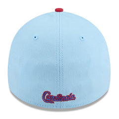 St. Louis Cardinals New Era 2025 Fourth of July 39THIRTY Flex Hat - Light Blue/Red Hats