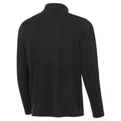 Cleveland Browns Antigua Content Quarter-Zip Pullover Top Black