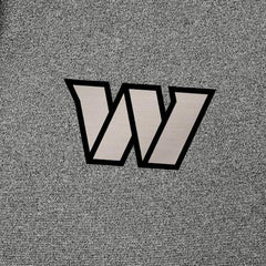 Washington Commanders Antigua Effortless Full-Zip Hoodie Jacket Heather Black