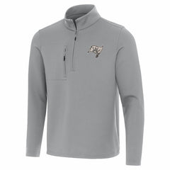 Tampa Bay Buccaneers Antigua Insider Quarter-Zip Jacket Gray