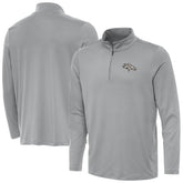 Denver Broncos Antigua Reprocess Quarter-Zip Top Gray