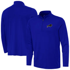 Buffalo Bills Antigua Reprocess Quarter-Zip Top Royal