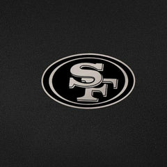 San Francisco 49ers Antigua Reprocess Quarter-Zip Top Black