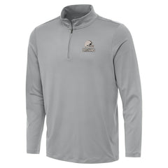 Cleveland Browns Antigua Reprocess Quarter-Zip Top Gray