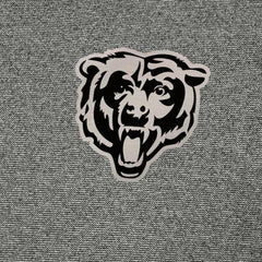 Chicago Bears Antigua Subtle Quarter-Zip Top Heather Black