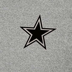Dallas Cowboys Antigua Subtle Quarter-Zip Top Heather Gray