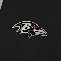 Baltimore Ravens Antigua Brushed Carbon Victory Pullover Hoodie Black