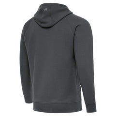 Green Bay Packers Antigua Brushed Carbon Victory Pullover Hoodie Charcoal