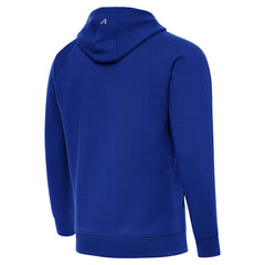 Indianapolis Colts Antigua Brushed Carbon Victory Pullover Hoodie Royal