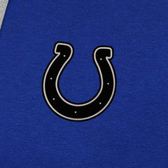 Indianapolis Colts Antigua Brushed Carbon Victory Pullover Hoodie Royal