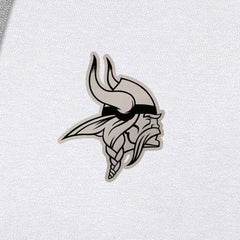 Minnesota Vikings Antigua Brushed Carbon Victory Pullover Hoodie White
