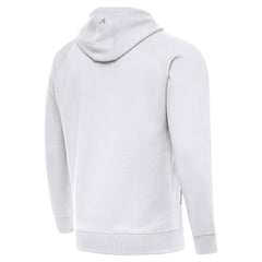 Seattle Seahawks Antigua Brushed Carbon Victory Pullover Hoodie White
