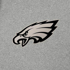 Philadelphia Eagles Antigua Effortless Full-Zip Hoodie Jacket Heather Gray