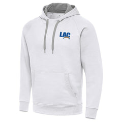 Men's Los Angeles Chargers Antigua Victory Pullover Hoodie White