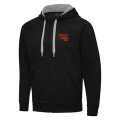 Men's Washington Commanders Antigua Victory Full-Zip Hoodie Black
