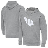 Arizona Cardinals Antigua Victory Pullover Hoodie Heather Gray
