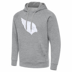Arizona Cardinals Antigua Victory Pullover Hoodie Heather Gray