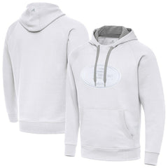 San Francisco 49ers Antigua Victory Pullover Hoodie White