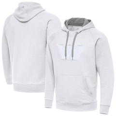 Washington Commanders Antigua Victory Pullover Hoodie White