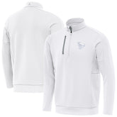 Houston Texans Antigua Generation Quarter-Zip Jacket White