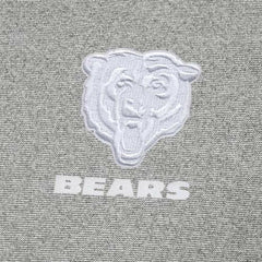 Chicago Bears Antigua Subtle Quarter-Zip Jacket Heather Gray