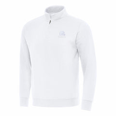 Cleveland Browns Antigua Victory Quarter-Zip Top White