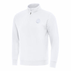 Pittsburgh Steelers Antigua Victory Quarter-Zip Top White