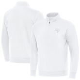 Tampa Bay Buccaneers Antigua Victory Quarter-Zip Top White