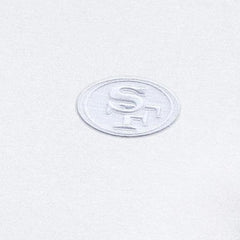 San Francisco 49ers Antigua Victory Quarter-Zip Top White