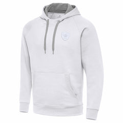 Las Vegas Raiders Antigua Victory Pullover Hoodie White
