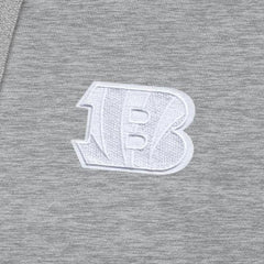 Cincinnati Bengals Antigua Victory Pullover Hoodie Heather Gray