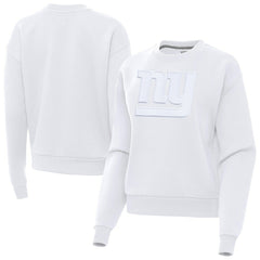 New York Giants Antigua Women's Victory Pullover Sweatshirt White