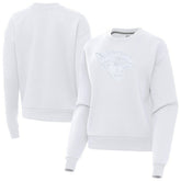 Jacksonville Jaguars Antigua Women's Victory Pullover Sweatshirt White