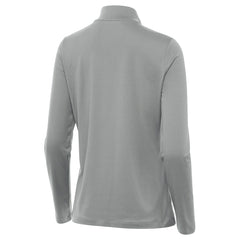 Pittsburgh Steelers Antigua Women's Reprocess Quarter-Zip Top Gray