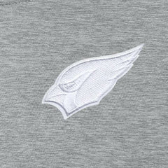 Arizona Cardinals Antigua Women's Victory Crew Pullover Sweatshirt Heather Gray