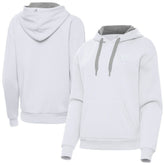 Washington Commanders Antigua Women's Victory Pullover Hoodie White