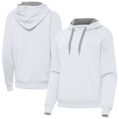 Indianapolis Colts Antigua Women's Victory Pullover Hoodie White