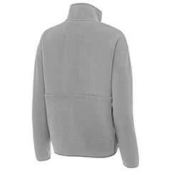 Minnesota Vikings Antigua Women's Figure Half-Zip Sweatshirt Gray