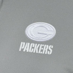 Green Bay Packers Antigua Women's Reprocess Quarter-Zip Top Gray